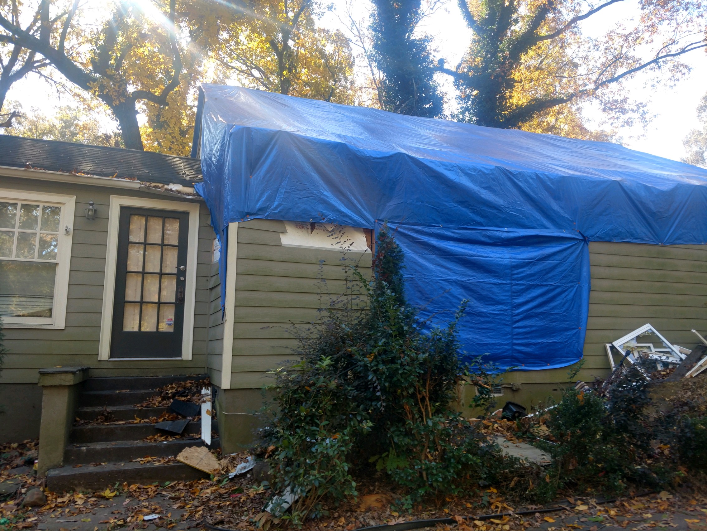 Tree Damage Home Full Insurance Restoration